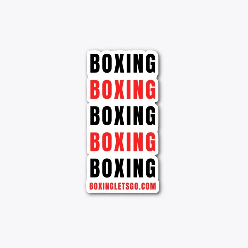 Boxing Boxing Boxing