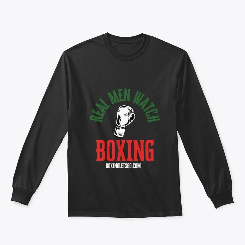 Real Men Watch Boxing