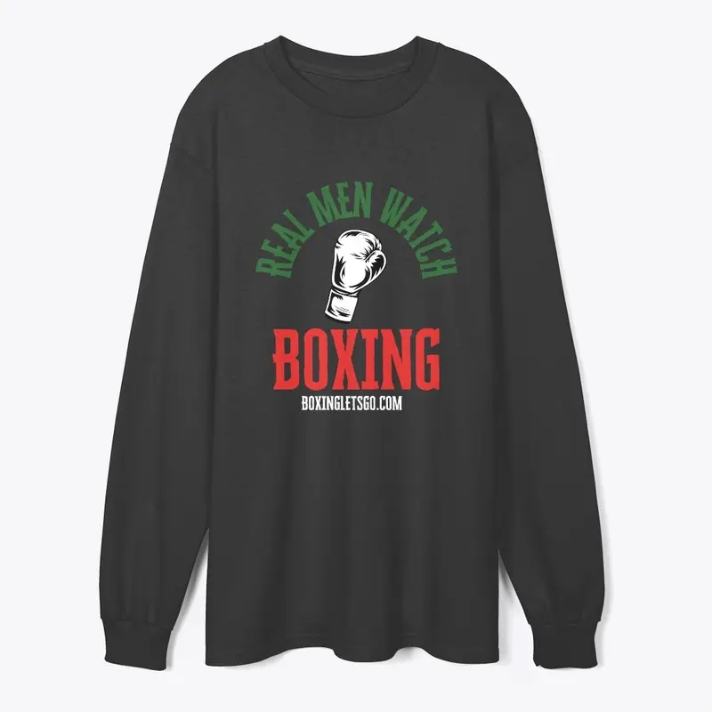 Real Men Watch Boxing